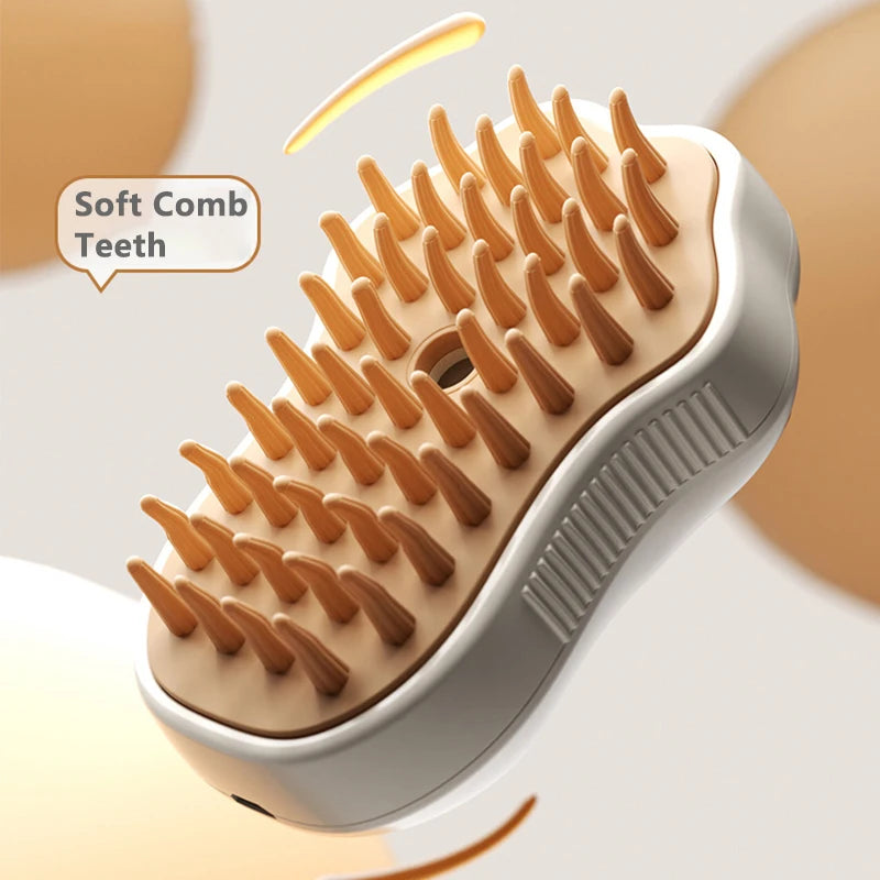 3-in-1 Pet Steam Brush