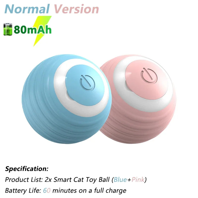 Smart Rolling Cat Toy Ball