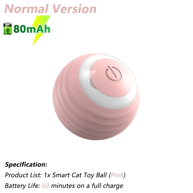 Smart Rolling Cat Toy Ball